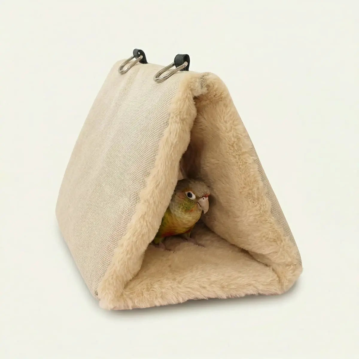 The Oatmeal Thermal Retreat | Anti-Anxiety Bird Tunnel Bed Petit Pets
