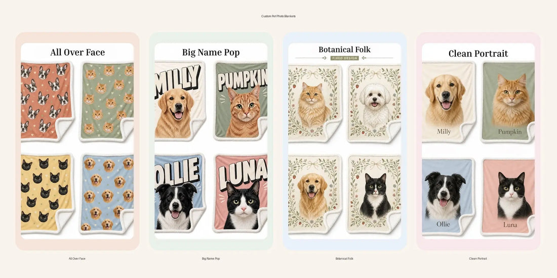 Why a Custom Pet Photo Blanket Is More Than a Cute Gift
