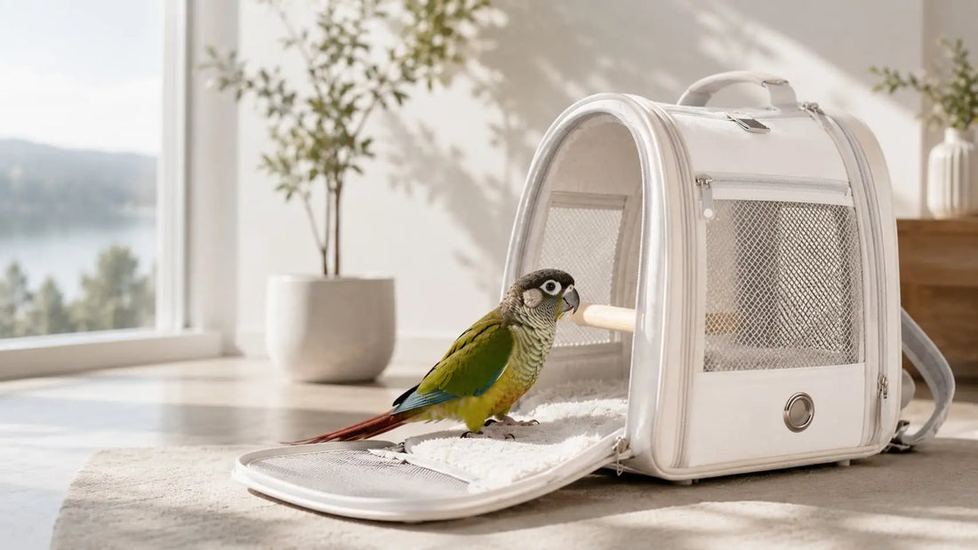 How to Get Your Bird Used to a Travel Backpack