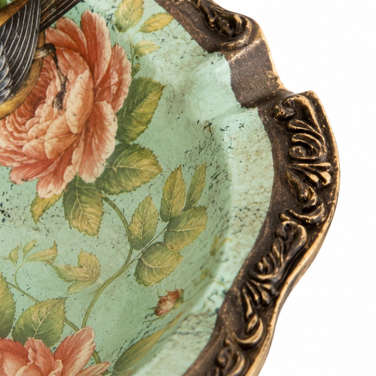 Outdoor Bird Feeder Bowl | Vintage Decorative Garden Bird Dish
