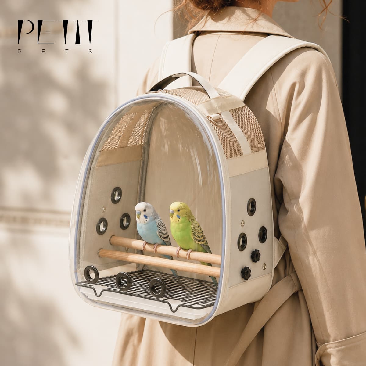 Large Bird Backpack Carrier for Parrots | Travel Backpack