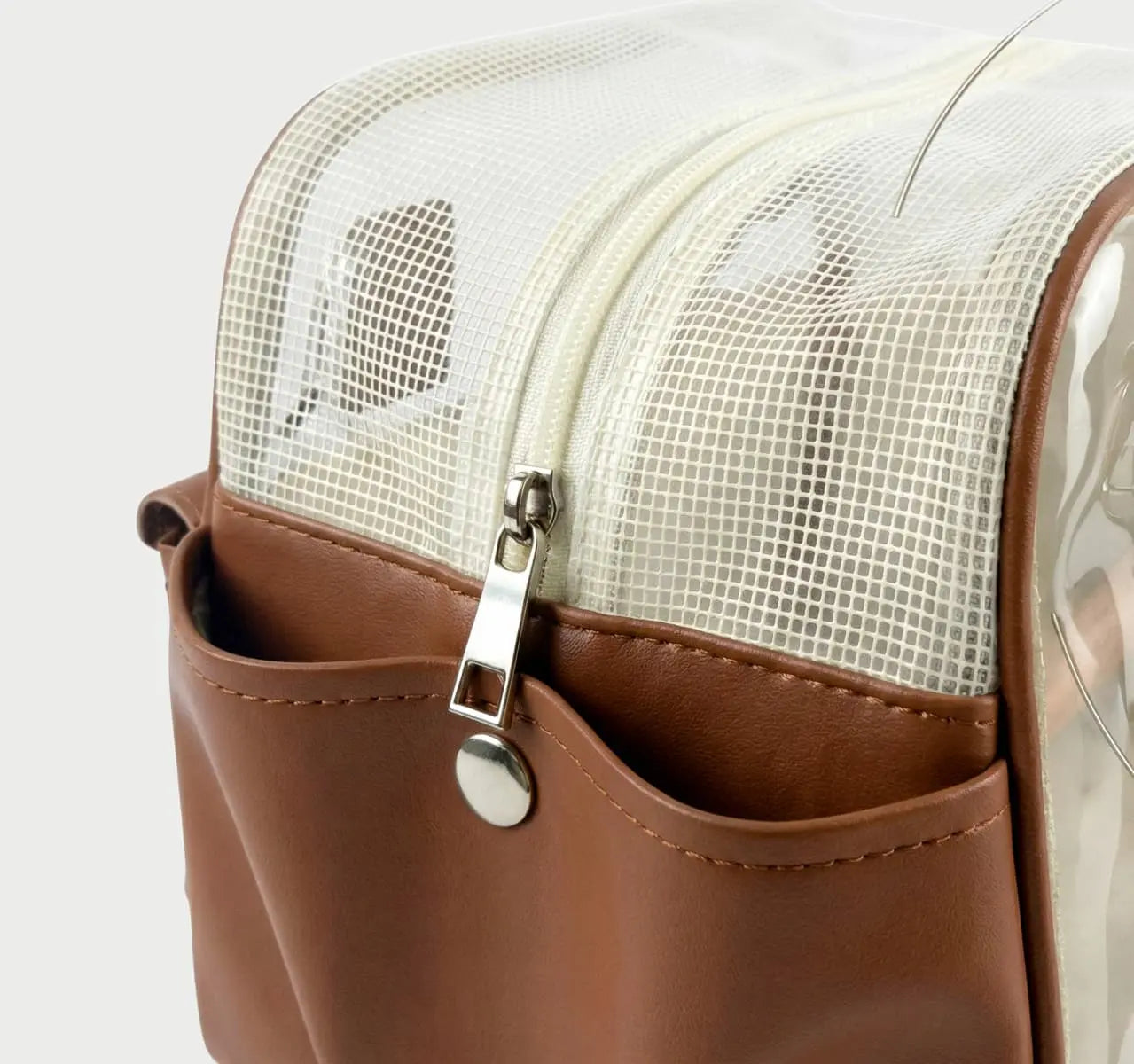 The Grand Sanctuary | Premium Panoramic Bird Carrier with Storage Petit Pets