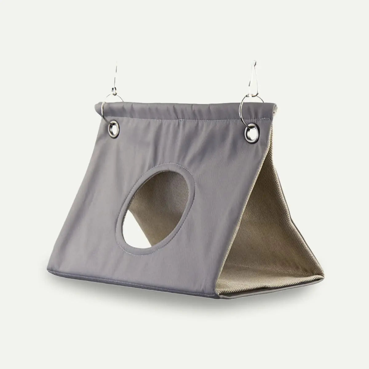 Premium Canvas Bird Hut Tent - Classic Secure Hideout Petit Pets