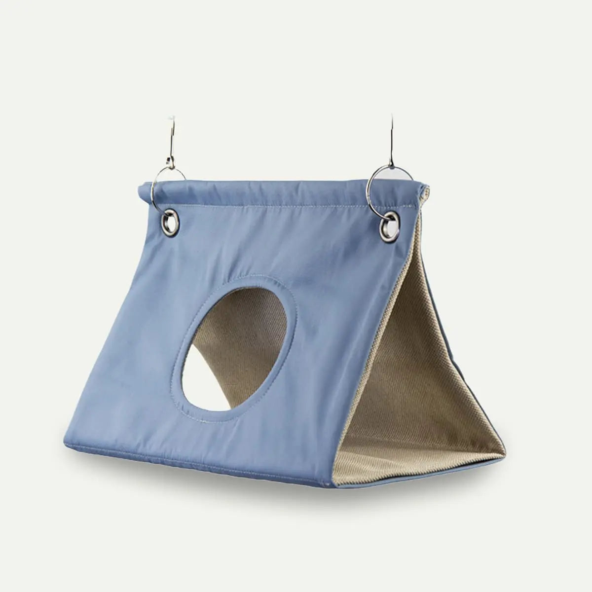 Premium Canvas Bird Hut Tent - Classic Secure Hideout Petit Pets