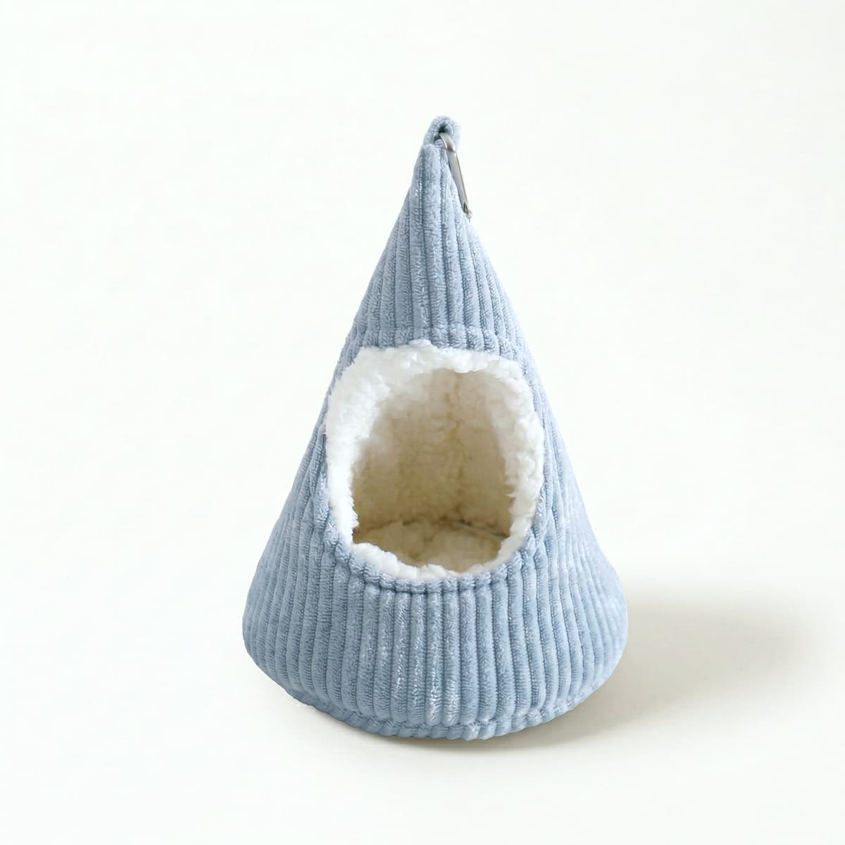 Velvet-Soft Corduroy Bird Hut - Ultra-Warm Snuggle Bird Nest