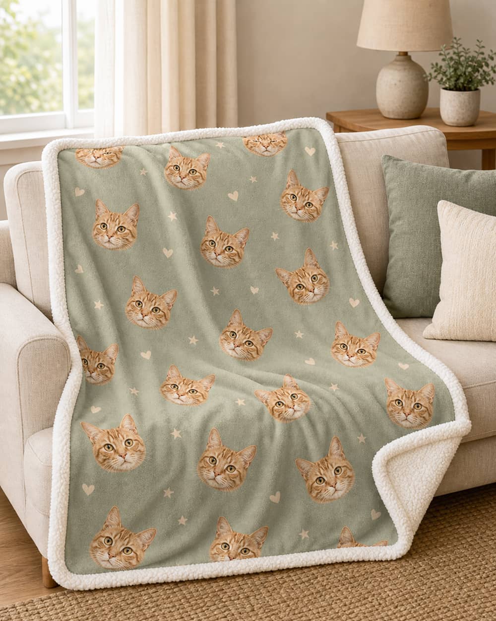 Custom Pet Photo Blanket | Personalized Pet Blanket Gift