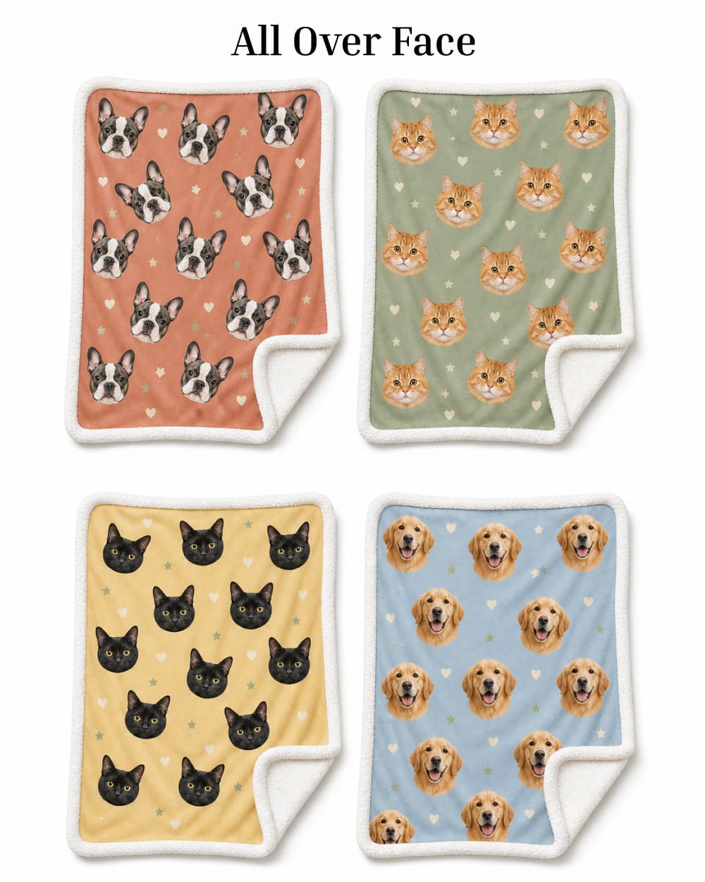 Custom Pet Photo Blanket | Personalized Pet Blanket Gift