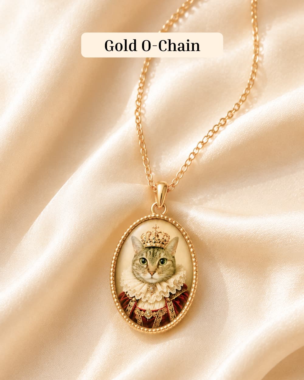 Custom Pet Photo Necklace | 3 Chain Styles Petit Pets