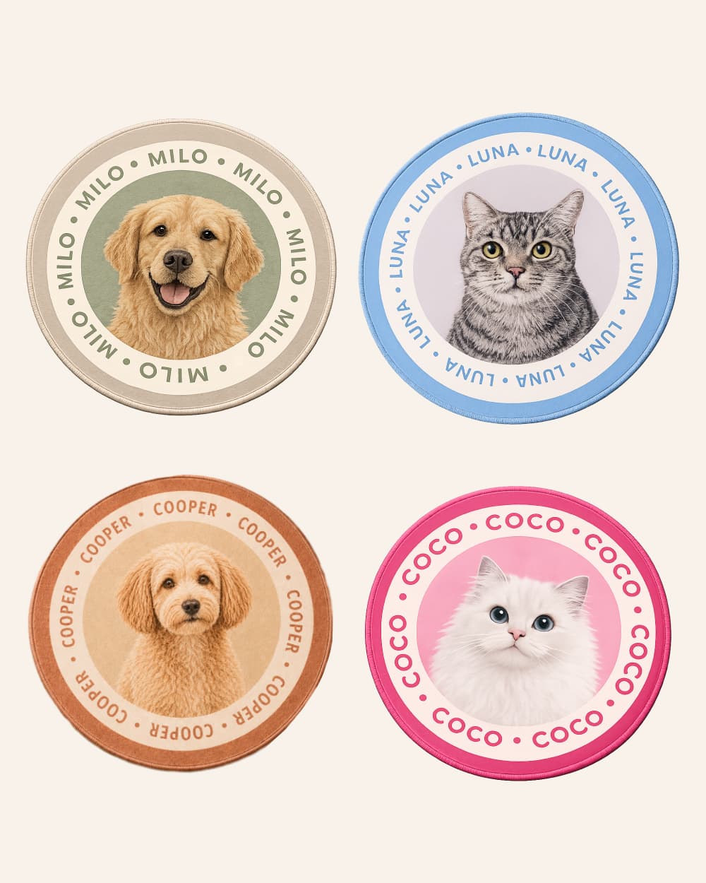 Custom Pet Photo Rug | Personalized Pet Rug Gift