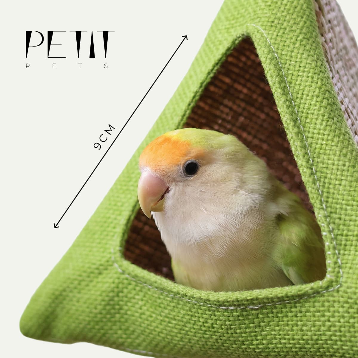 The Breezy Woven Hideaway | Breathable Summer Bird Tent